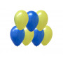 Blå & Gula ballonger 10-p