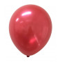 Metallic Röda ballonger 20-p metallisk festballonger latex helium