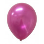 Metallic-ballonger Mörkrosa 20-p latex helium festballonger metallisk