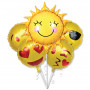 Folieballonger tryckta med Emoji figurer
