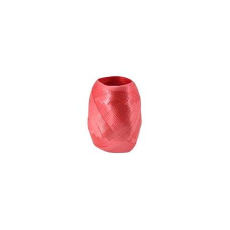 Ballongsnöre- Röd metallisk