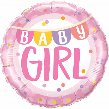 Baby girl folieballong
