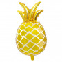 Ananas folieballong guld XL