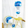 4D varmluftsballong ballong blå XL