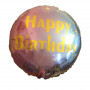 Happy Birthday folieballong regnbåge