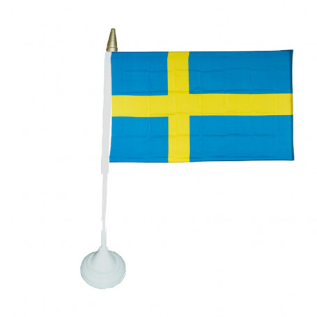 Svenska flaggan på fot