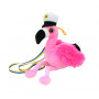 Studentmaskot flamingo är ett mjukt gosedjur i form av en rosa flamingo med långa smala ben med studentmössa