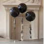 Jätteballonger 90 cm svarta -2P