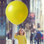 Jätteballonger 90 cm gula - 2P