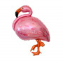 Folieballong i form Flamingo rosa