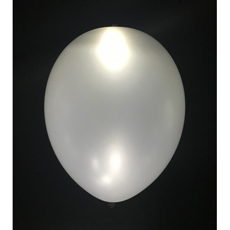 Ballonger med LED-lampa Silverfärgad.
