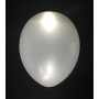 Ballonger med LED-lampa Silverfärgad.