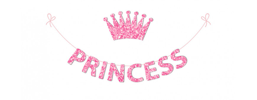 Prinsesskalas - För ett lyckat kalas m. prinsesstema - Partypack